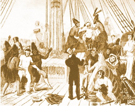 Passage de la Ligne - c�r�monie pour Neptune