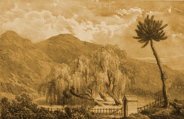 Le val du tombeau en 1828