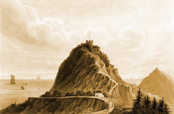 High Knoll et son poste de garde au sommet