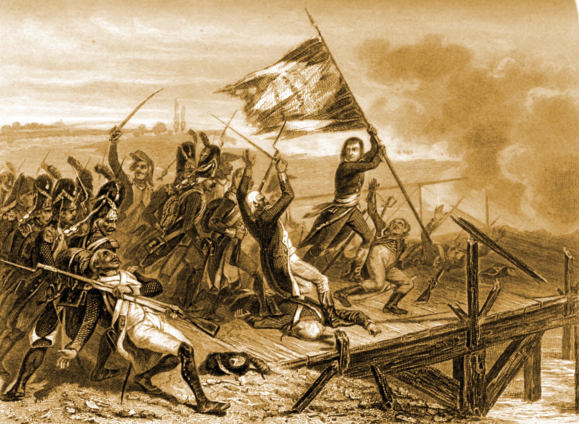 Bonaparte au pont d'Arcole