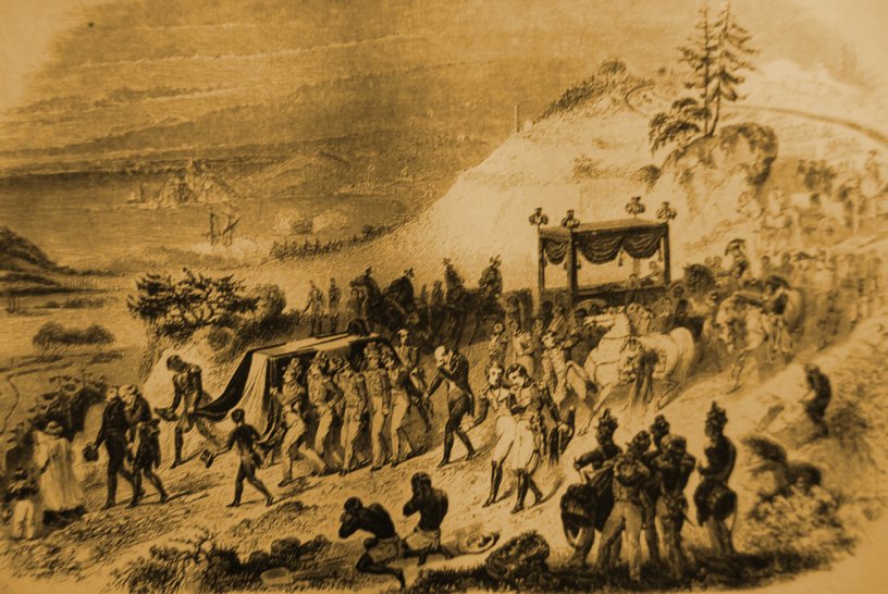Funrailles de Napolon le 9 mai 1821